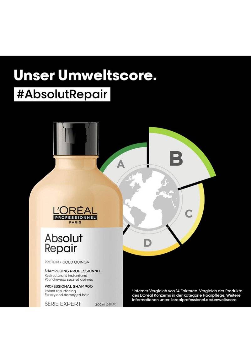 L'OREAL PROFESSIONNEL L'OREAL PROFESSIONNEL ABSOLUT REPAIR SHAMPOO FOR DRY & DAMAGED HAIR - Shampoo Osterangebot