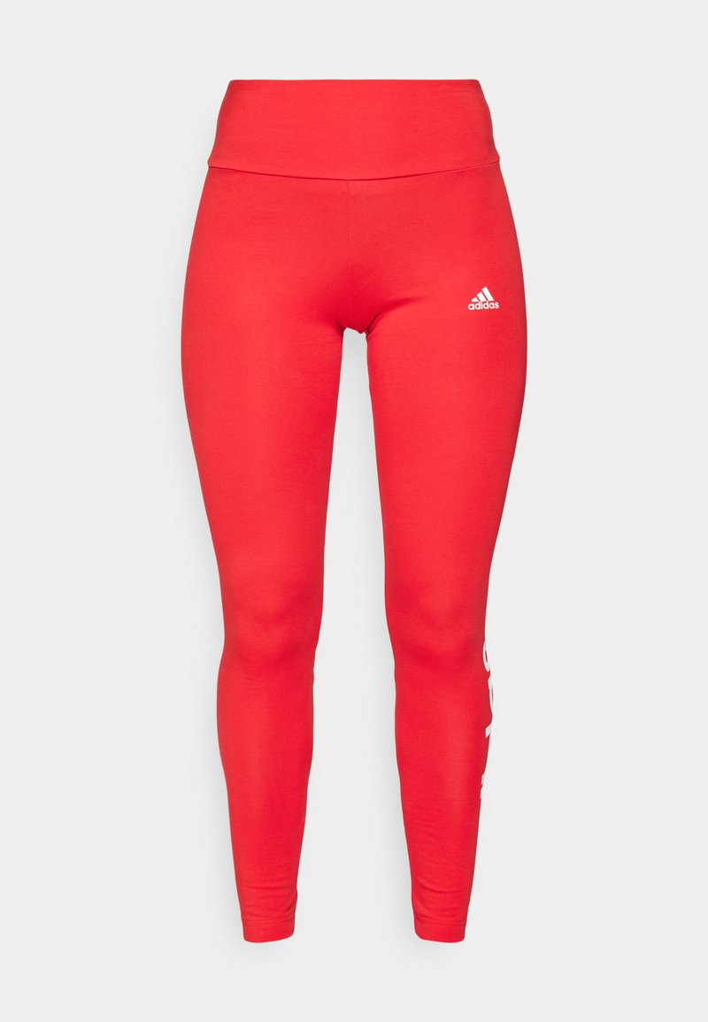 adidas Sportswear adidas Sportswear ESSENTIALS HIGH-WAISTED - Leggings - better scarlet Begrenzte Freigabe