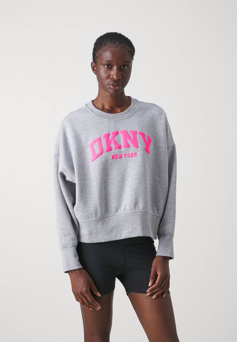 DKNY DKNY VARSITY PUFF LOGO SLEEVE - Sweatshirt