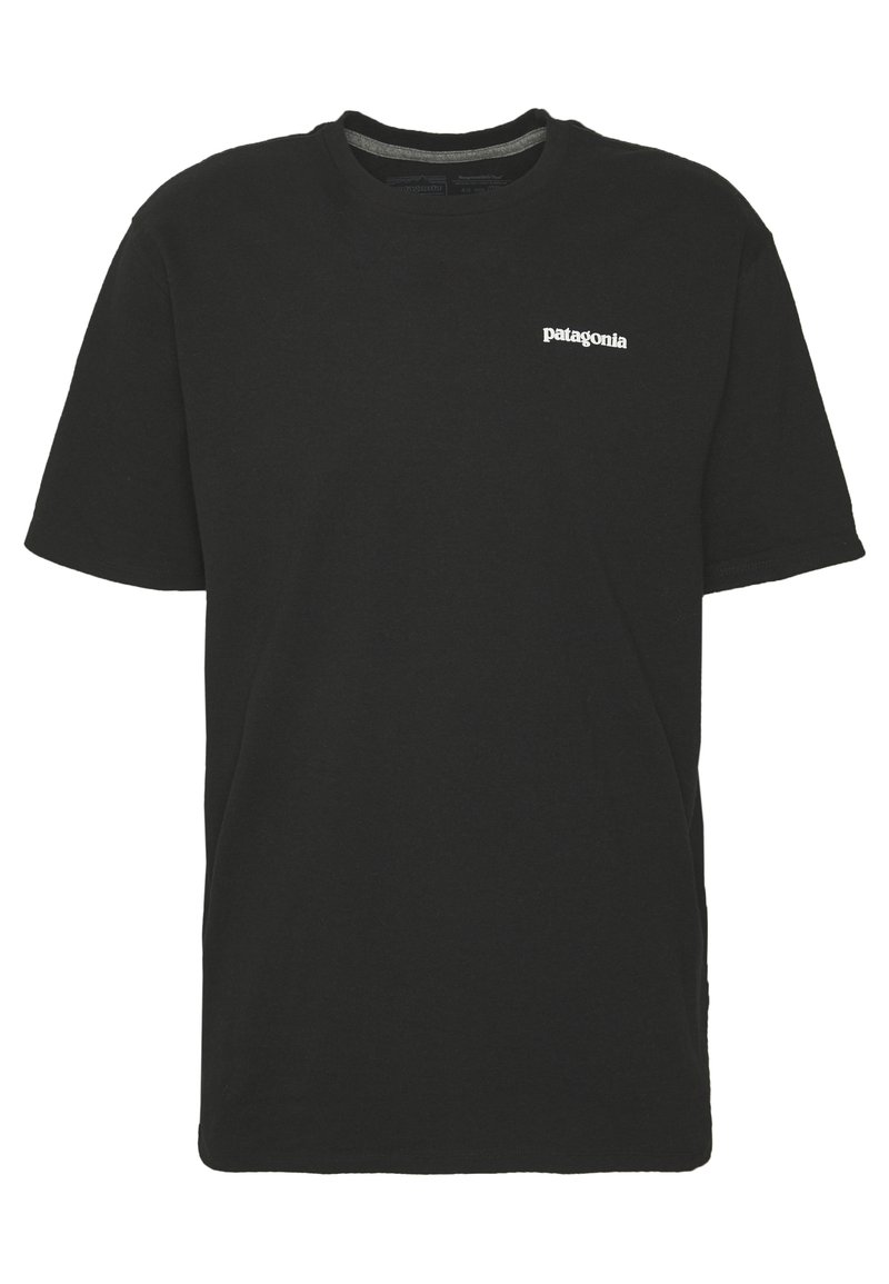 Patagonia Patagonia LOGO TEE - Print T-shirt - black Bis zu 55% Rabatt