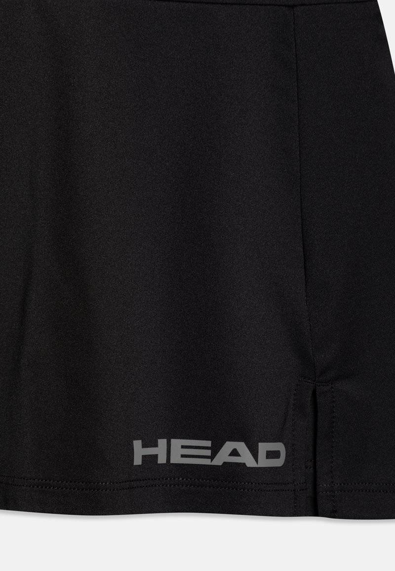 Head Head CLUB BASIC SKORT GIRLS - Sports skirt - black Clearance-Verkauf