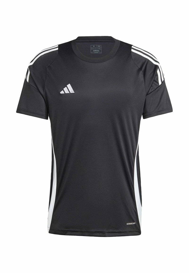 adidas Performance adidas Performance TIRO 24 - Basic T-shirt - black white Fabrikladen