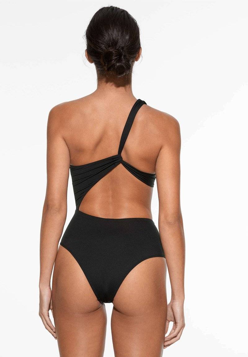 OYSHO OYSHO ASYMMETRIC - Swimsuit - black 2025