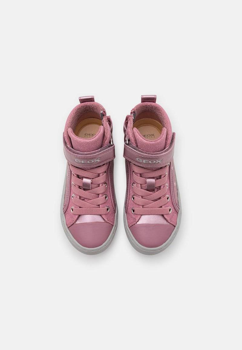 Geox Geox KALISPERA GIRL - High-top trainers - dark pink Flash Sale