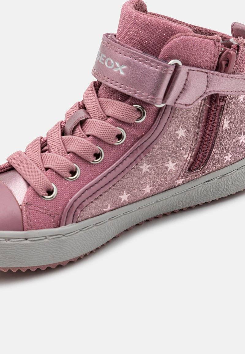 Geox Geox KALISPERA GIRL - High-top trainers - dark pink Flash Sale