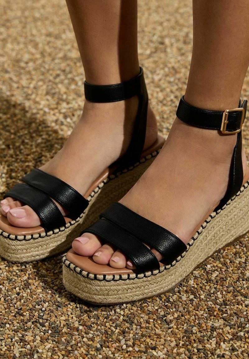 New Look New Look Espadrilles - black Weihnachtsangebot