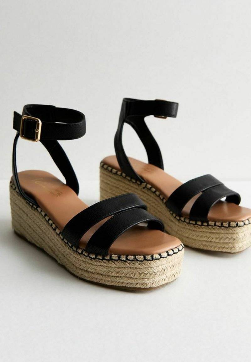 New Look New Look Espadrilles - black Weihnachtsangebot