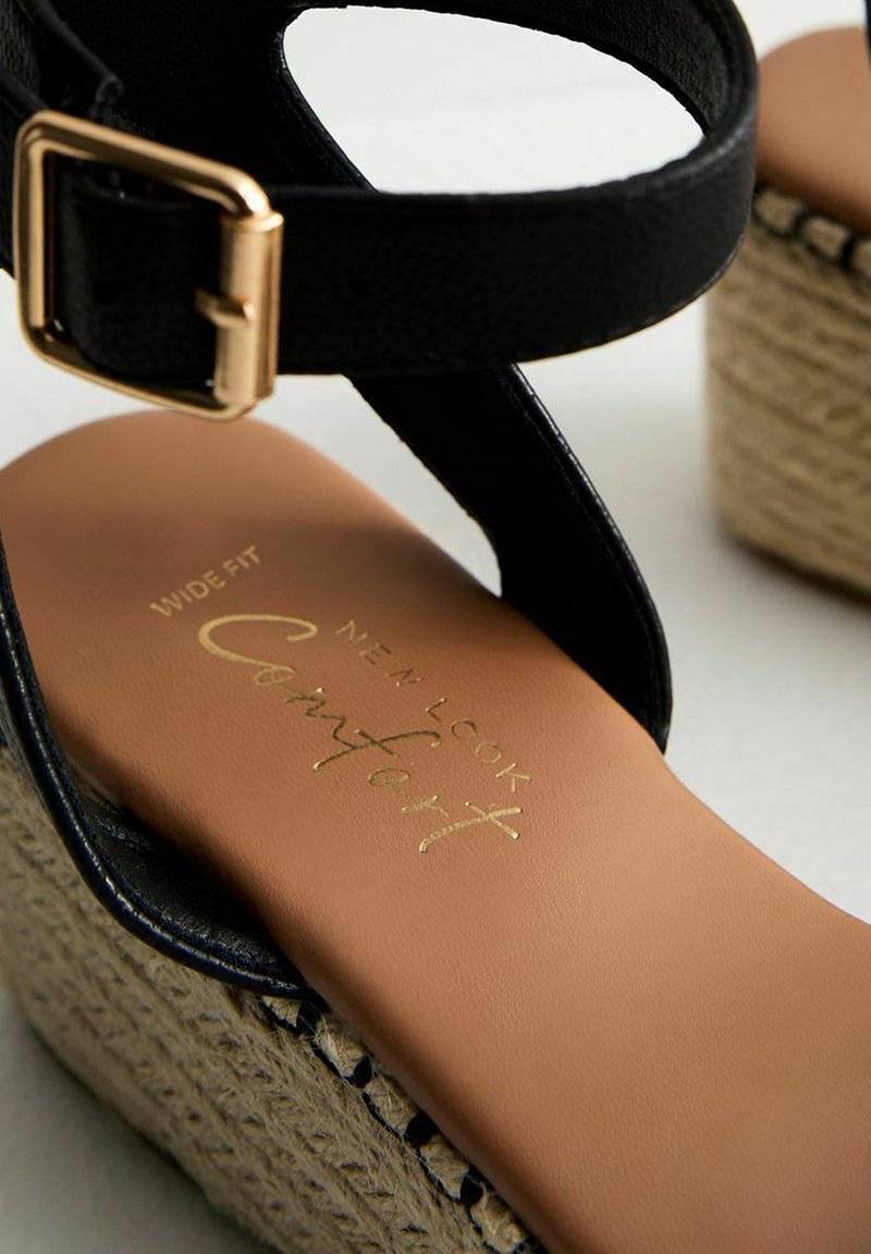 New Look New Look Espadrilles - black Weihnachtsangebot