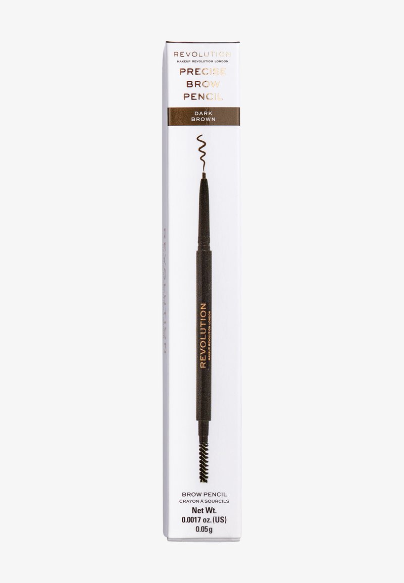 Makeup Revolution Makeup Revolution REVOLUTION PRECISE BROW PENCIL - Eyebrow pencil - dark brown Wochenangebot