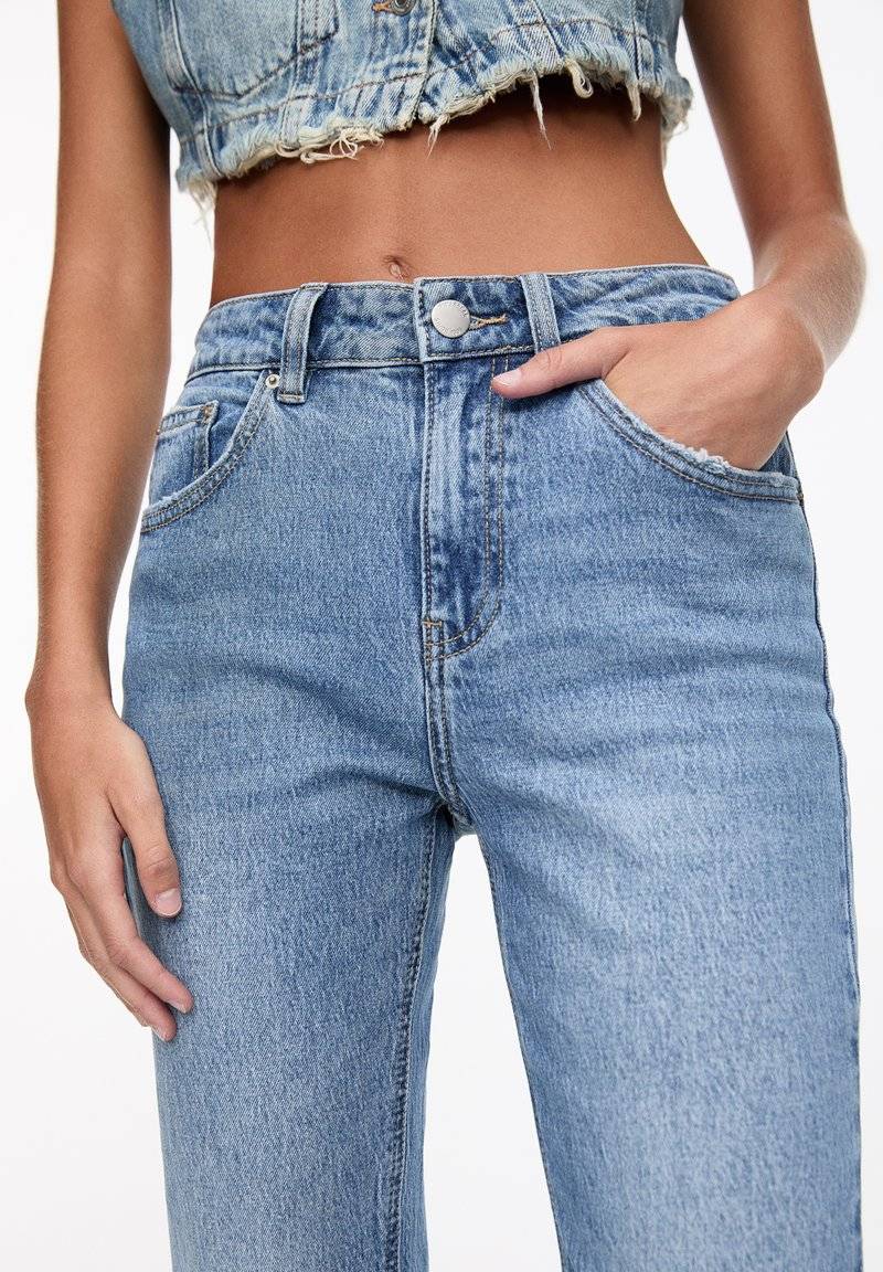 PULL&BEAR PULL&BEAR Straight leg jeans - blue Bis zu 60% Rabatt