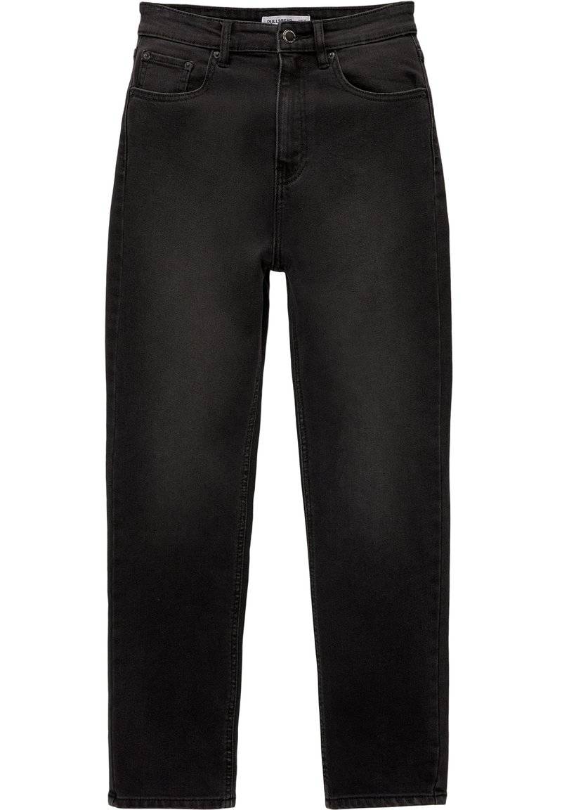 PULL&BEAR PULL&BEAR BASIC MOM COMFORT - Straight leg jeans - black Sonderangebot der Fabrik