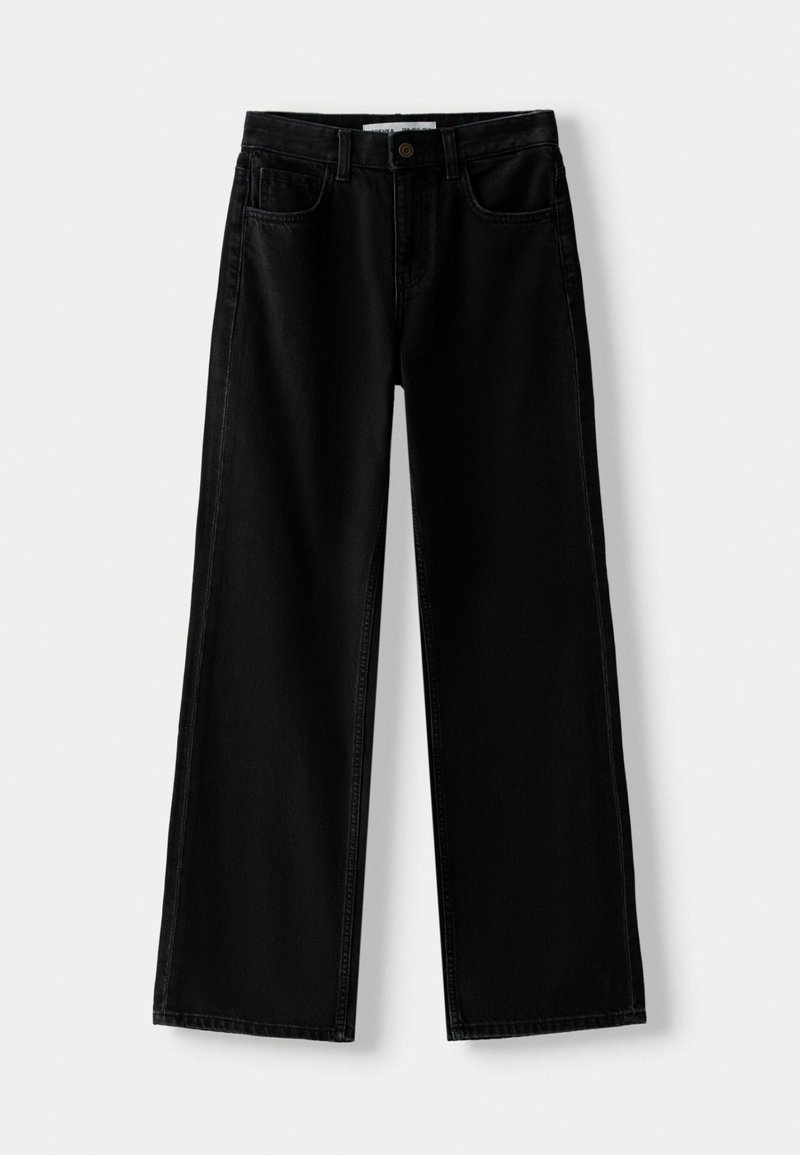 Bershka Bershka Flared Jeans - black Fabrikladen