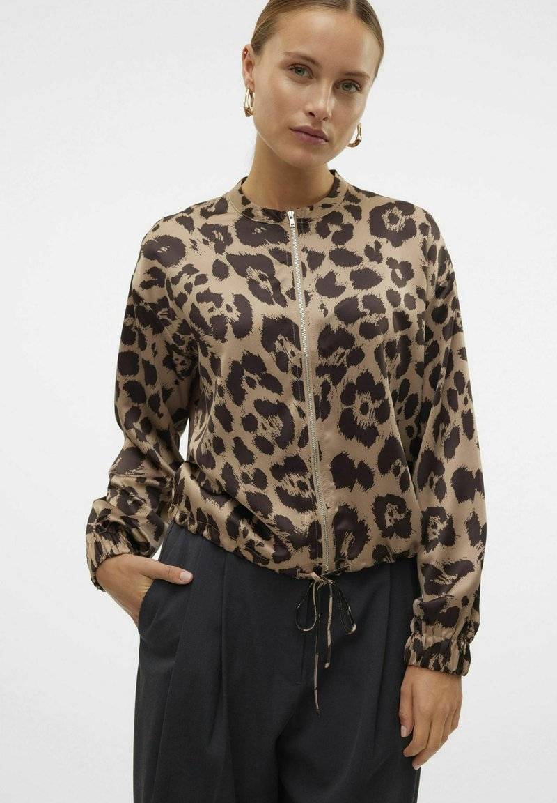 Vero Moda Vero Moda VMMERLE MANTEL - Summer jacket - silver mink 2025