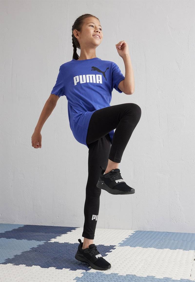 Puma Puma LOGO TEE UNISEX - Print T-shirt - lapis lazuli im Angebot
