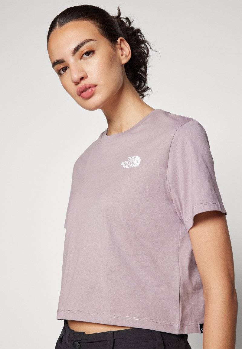 The North Face The North Face SIMPLE DOME - Print T-shirt - purple chalk Weihnachtsangebot