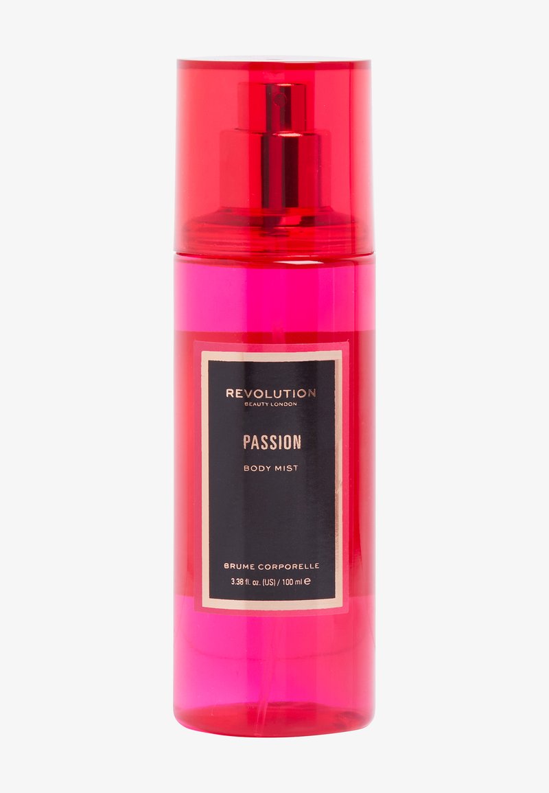 Makeup Revolution Makeup Revolution REVOLUTION BODY MIST SPRAY PASSION - Body spray - pink Valentinstagsangebot