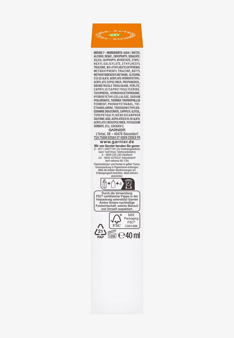 Garnier Garnier SUNSCREEN FLUID WITH SPF 50+ - Sun protection Neueste Mode