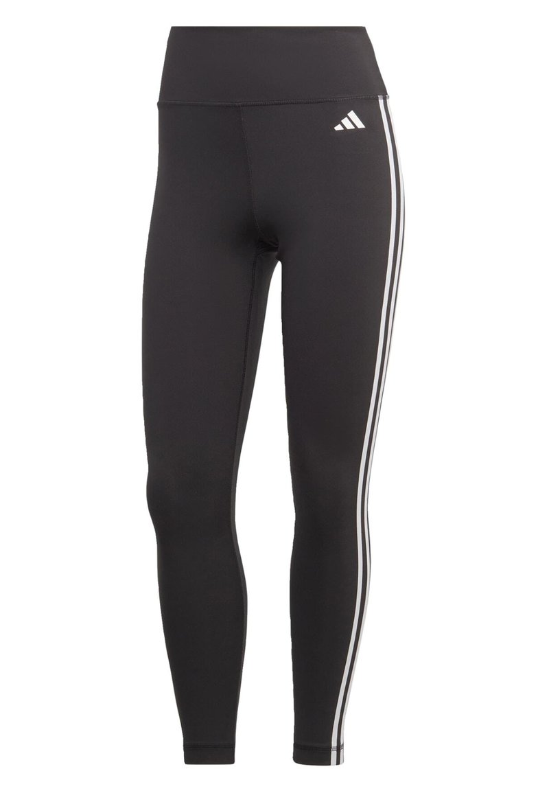 adidas Performance adidas Performance ESSENTIALS 3-STRIPES HIGH-WAISTED 7/8 - Leggings - black Zeitbegrenzte Promotion