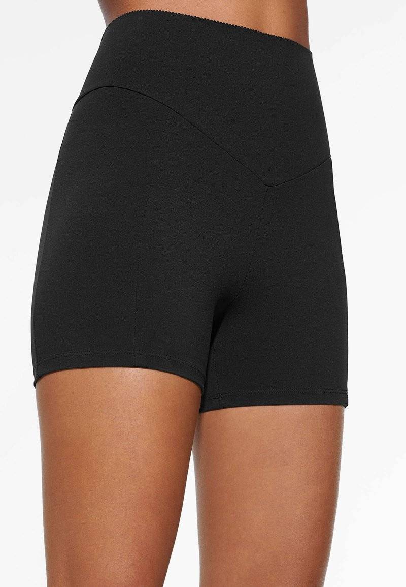 OYSHO OYSHO COMPRESSIVE POCKET HOT 10 CM - Leggings - black Vierteljährliche Förderung