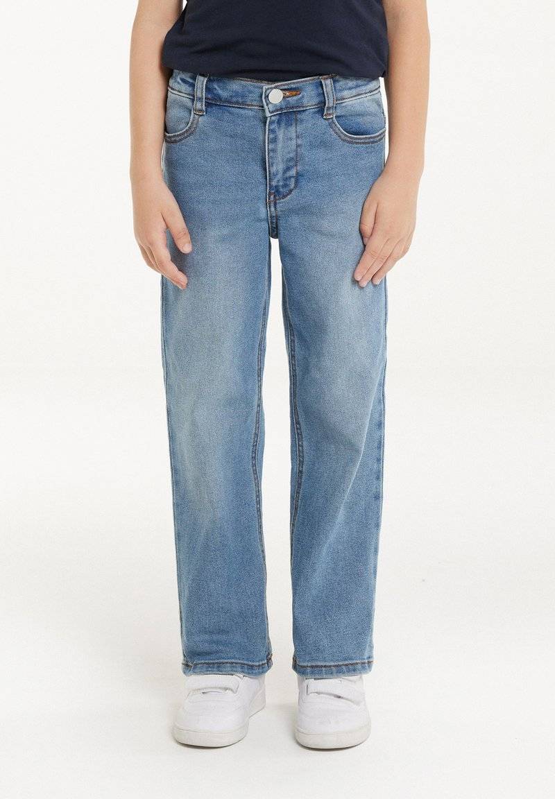 Tezenis Tezenis Straight leg jeans - blau w blue denim Fabrik Onlineshop