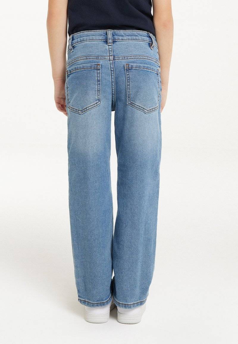 Tezenis Tezenis Straight leg jeans - blau w blue denim Fabrik Onlineshop