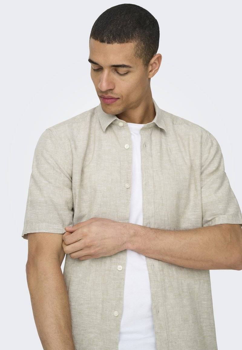 Only & Sons Only & Sons ONSCAIDEN - Shirt - chinchilla Versandkostenfrei