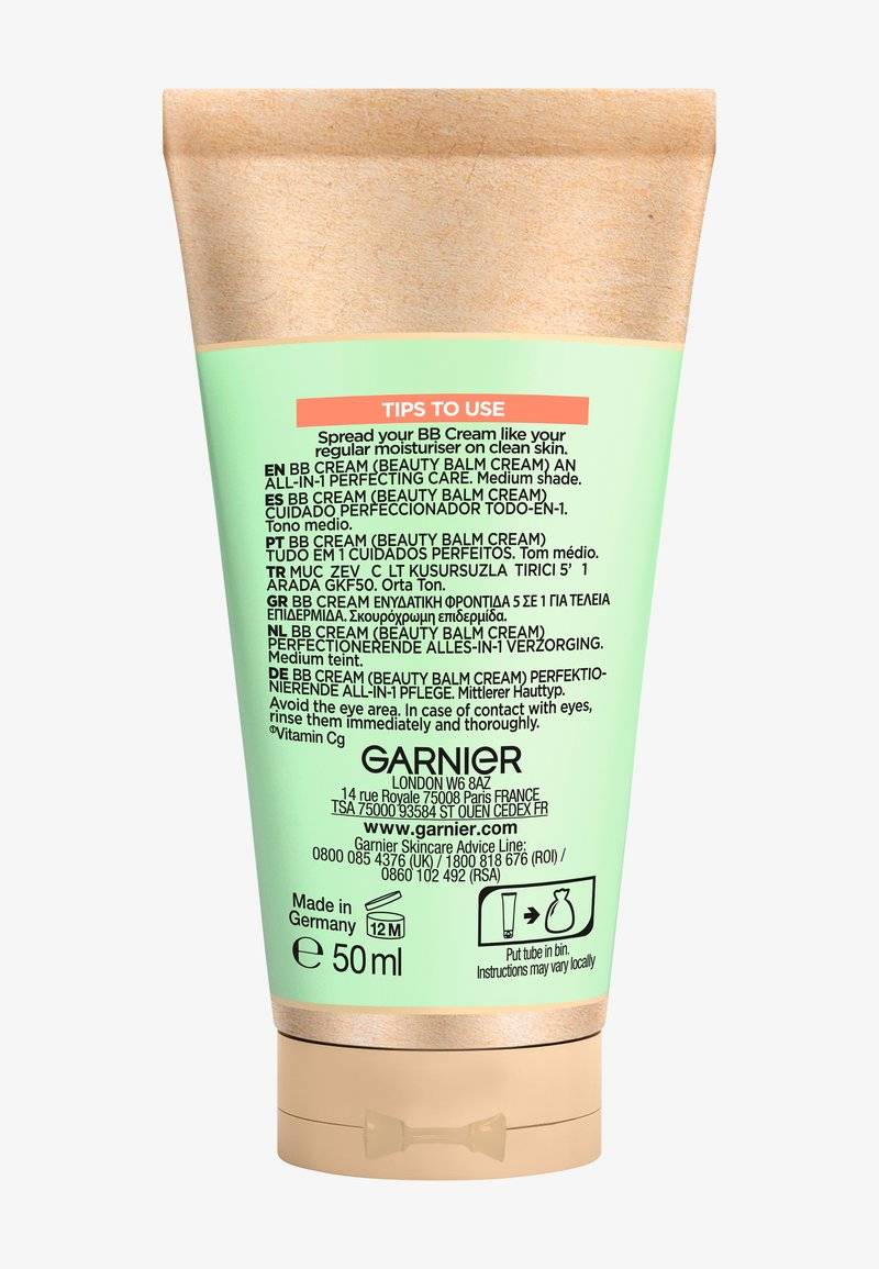 Garnier Garnier SKINACTIVE BB CREAM ANTI DARK SPF50 - Tinted moisturiser Osterangebot
