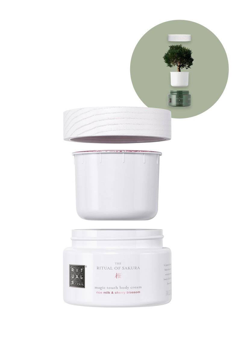 Rituals Rituals BODY CREAM REFILL THE RITUAL OF SAKURA - FLORAL - CHERRY BLOSSOM & RICE MILK - Moisturiser Begrenzte Freigabe