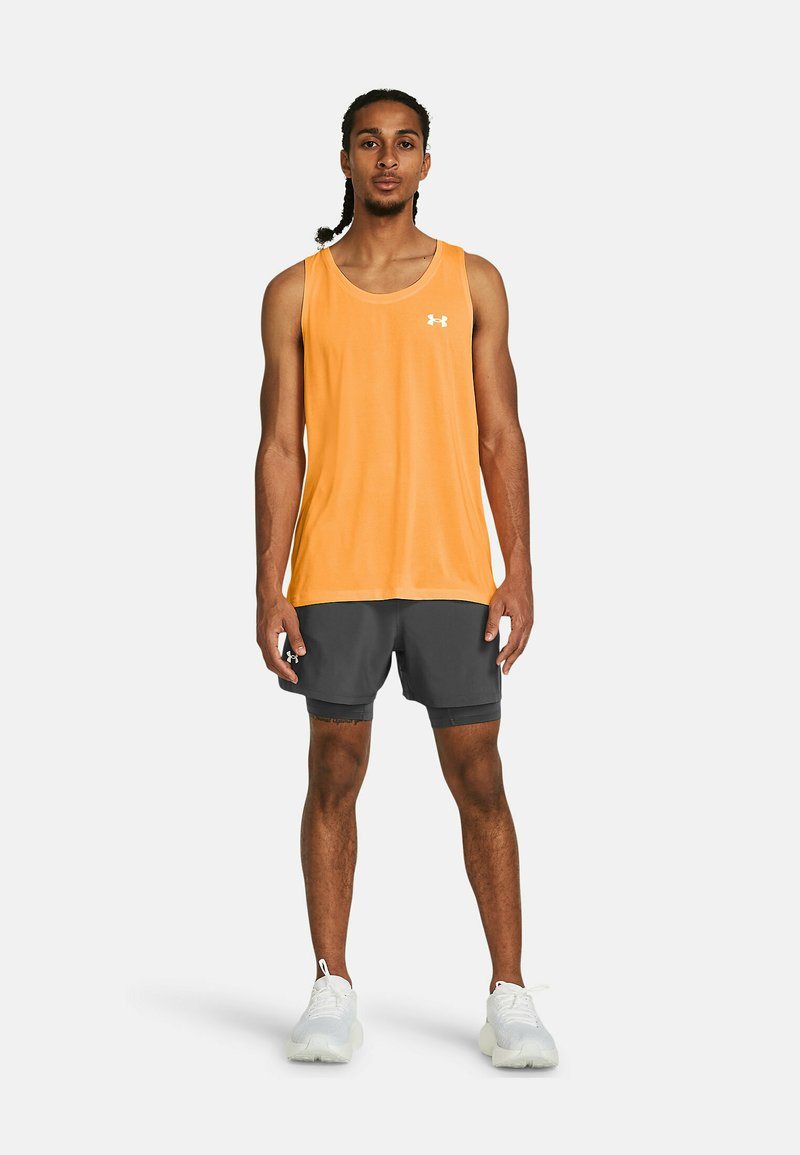 Under Armour Under Armour LAUNCH SHORTS 2-IN-1 - Sports shorts - castlerock Bis zu 50% Rabatt