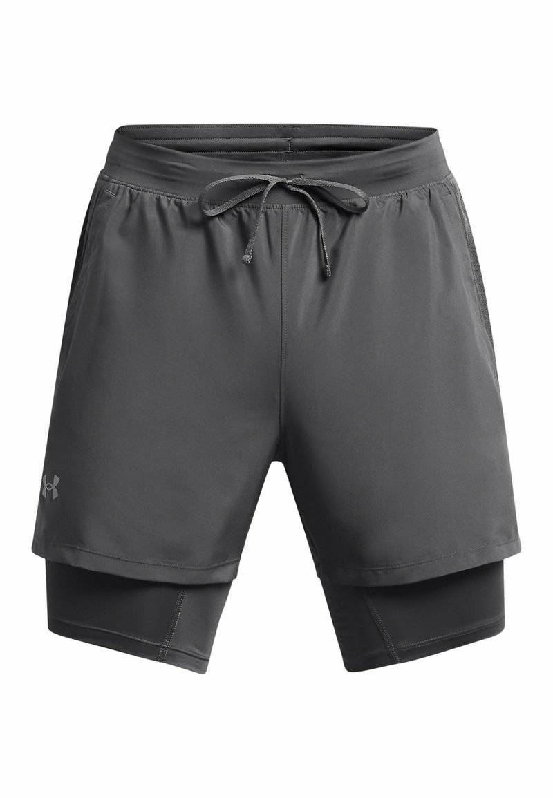 Under Armour Under Armour LAUNCH SHORTS 2-IN-1 - Sports shorts - castlerock Bis zu 50% Rabatt