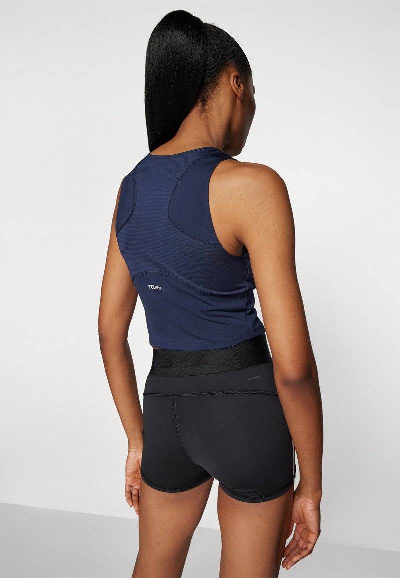 adidas Performance adidas Performance TECHFIT CROPPED - Top - legend ink Bis zu 60% Rabatt