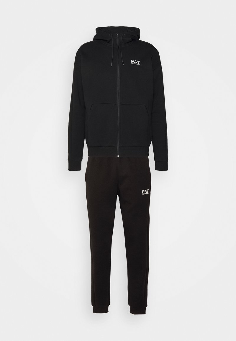 EA7 Emporio Armani EA7 Emporio Armani TRACKSUIT - Tracksuit - nero Vierteljährliche Förderung