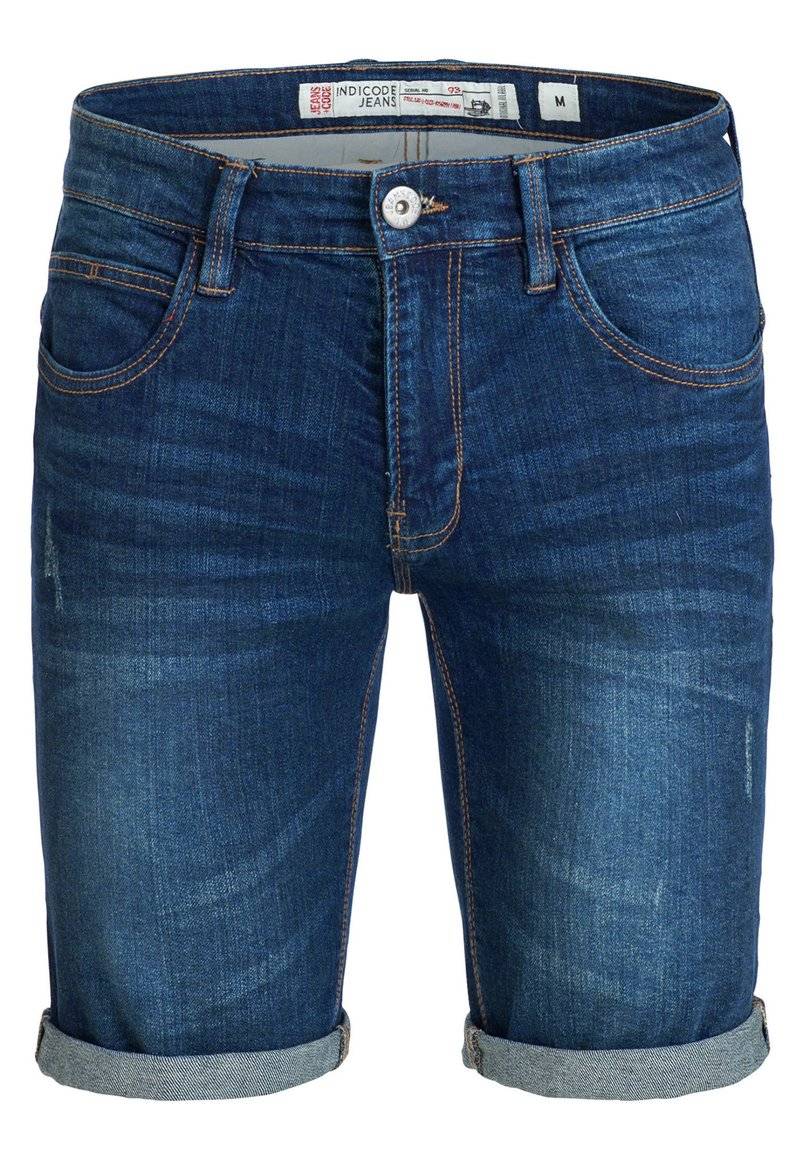 INDICODE JEANS INDICODE JEANS INCADEN - Denim shorts - blau Fabrik Onlineshop