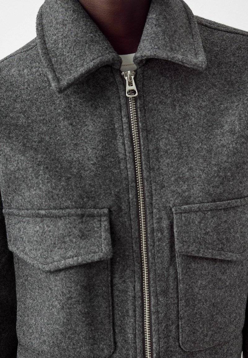 Bershka Bershka Summer jacket - blue grey Versandkostenfrei