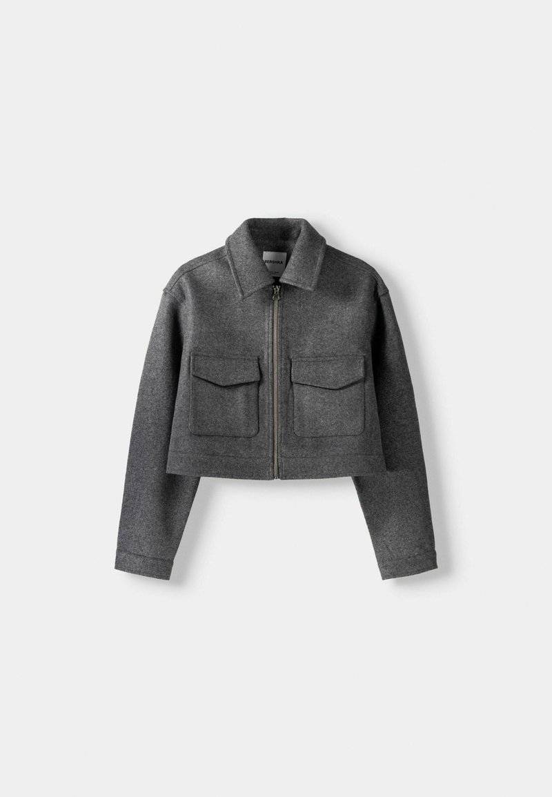 Bershka Bershka Summer jacket - blue grey Versandkostenfrei