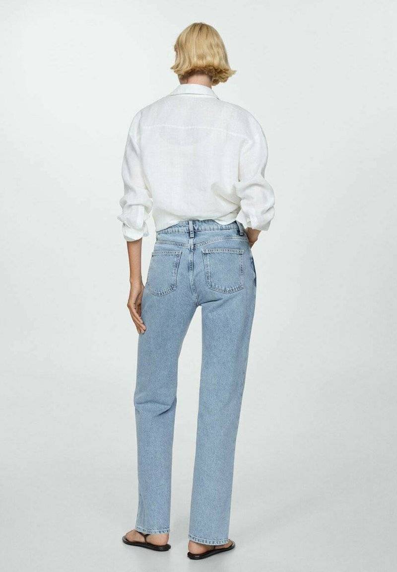 Mango Mango MATILDA - Straight leg jeans - medium blue Großer Ausverkauf