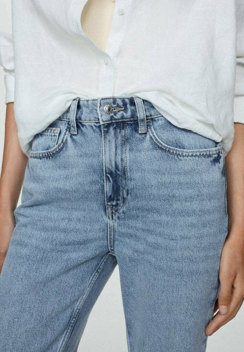Mango Mango MATILDA - Straight leg jeans - medium blue Großer Ausverkauf