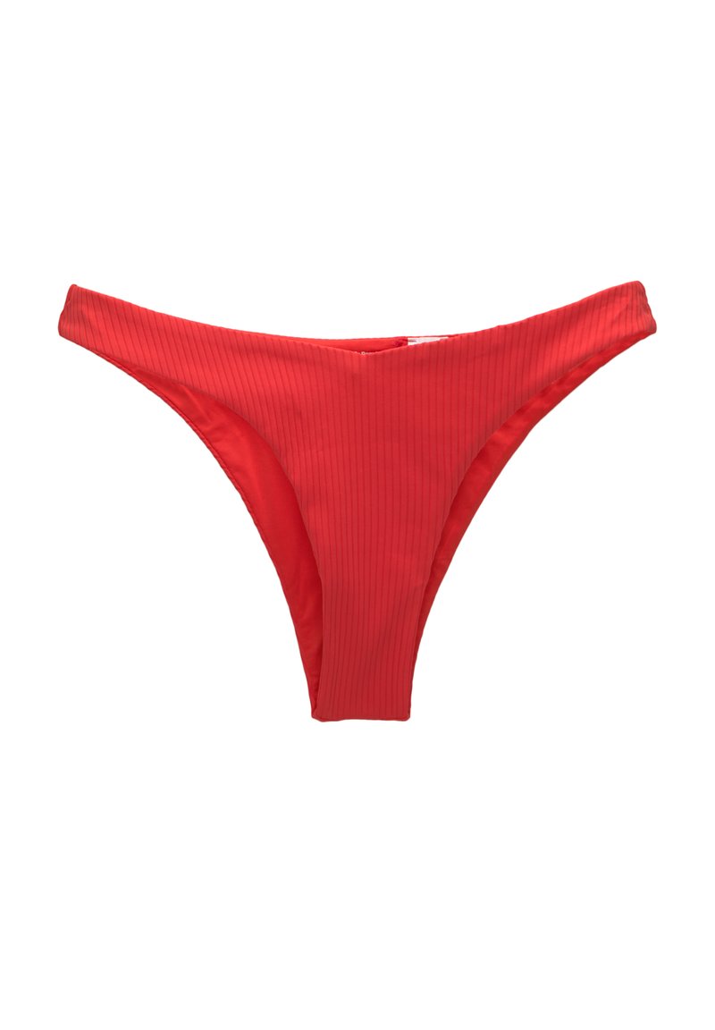 PULL&BEAR PULL&BEAR V-SHAPED - Bikini bottoms - red Online Shopping