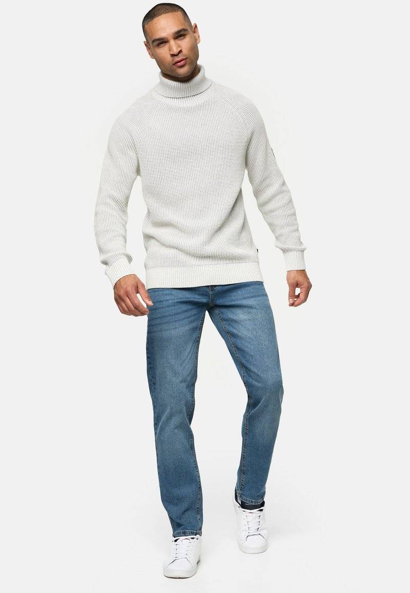 INDICODE JEANS INDICODE JEANS INSANTINO - Straight leg jeans - medium dark cloud Black Friday