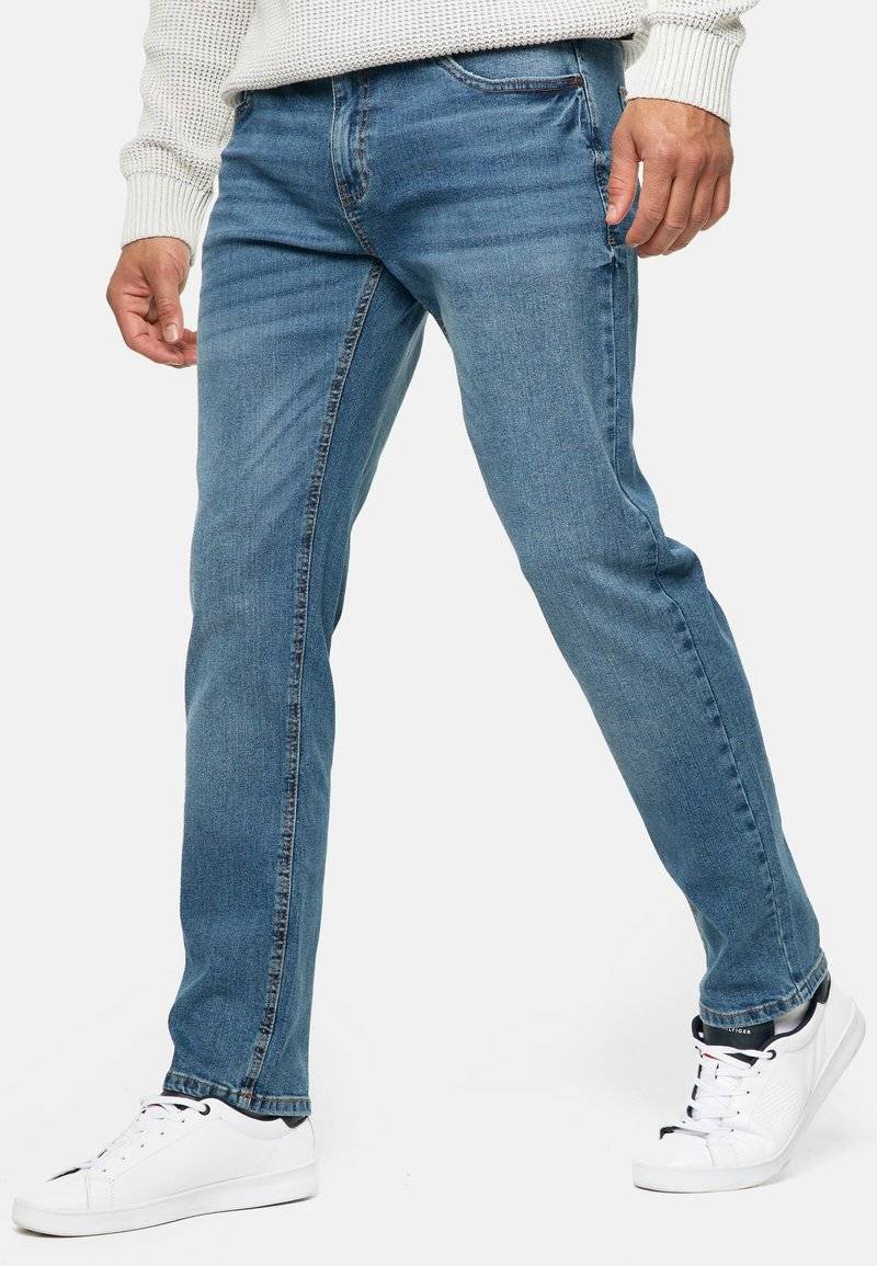 INDICODE JEANS INDICODE JEANS INSANTINO - Straight leg jeans - medium dark cloud Black Friday