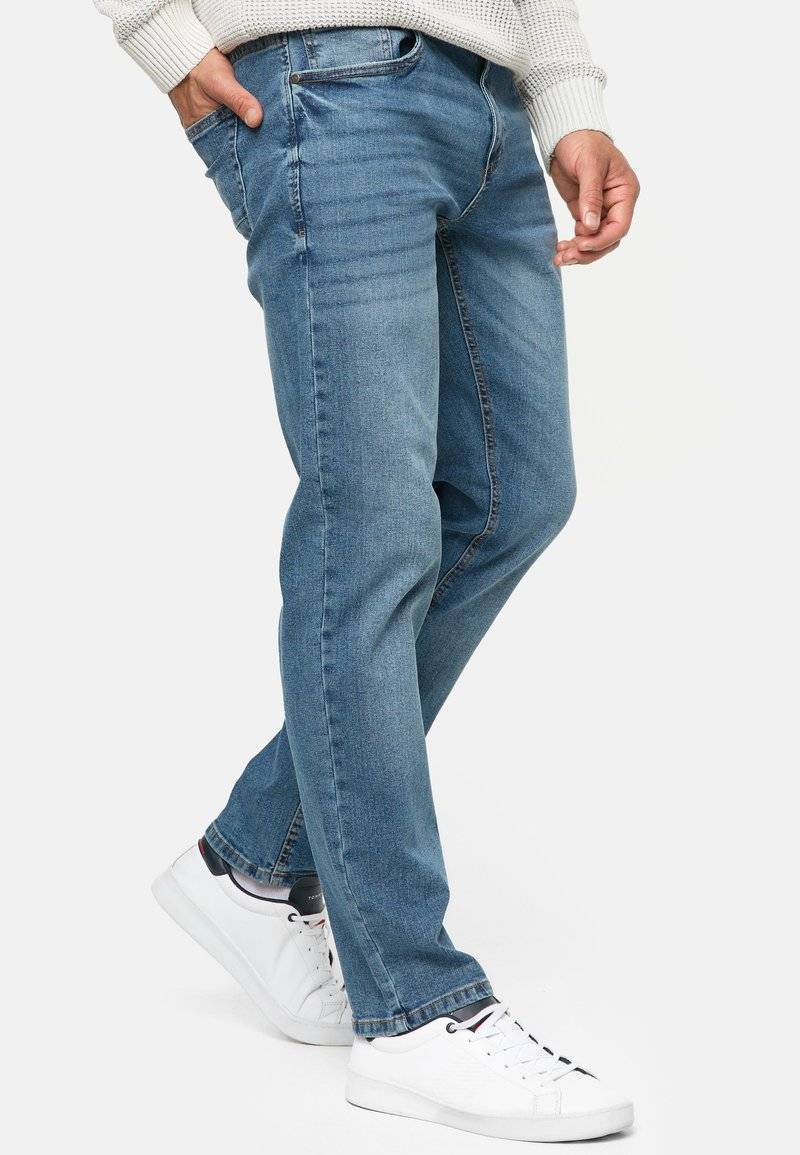 INDICODE JEANS INDICODE JEANS INSANTINO - Straight leg jeans - medium dark cloud Black Friday