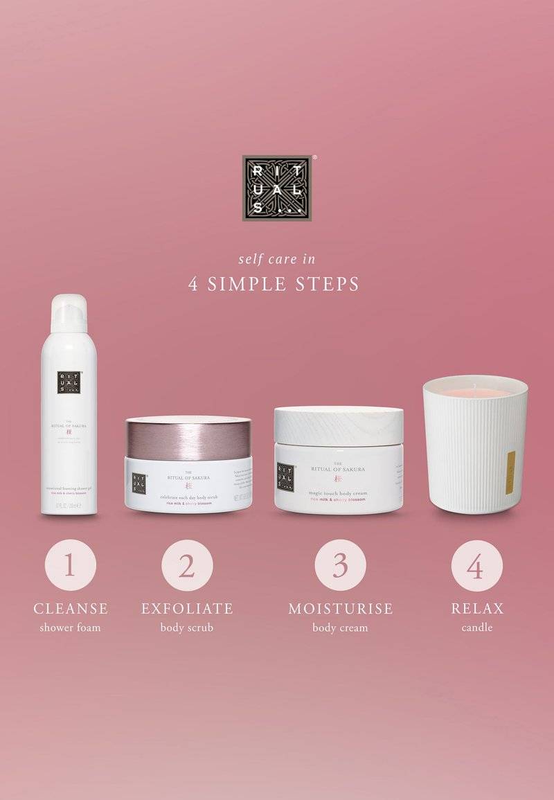 Rituals Rituals SCENTED CANDLE THE RITUAL OF SAKURA - FLORAL - CHERRY BLOSSOM & RICE MILK - Scented candle Tägliche Deals