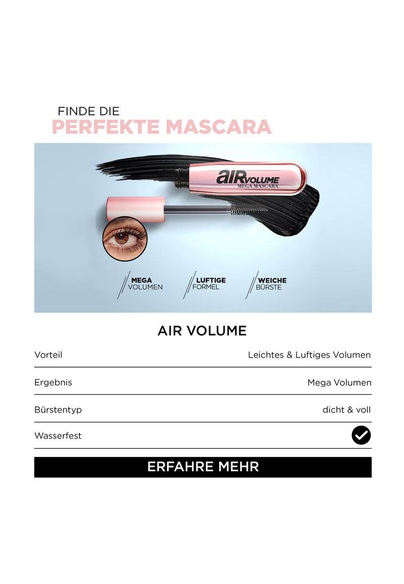 L'Oréal Paris L'Oréal Paris LASH PARADISE - Mascara - intense black JETZT KAUFEN