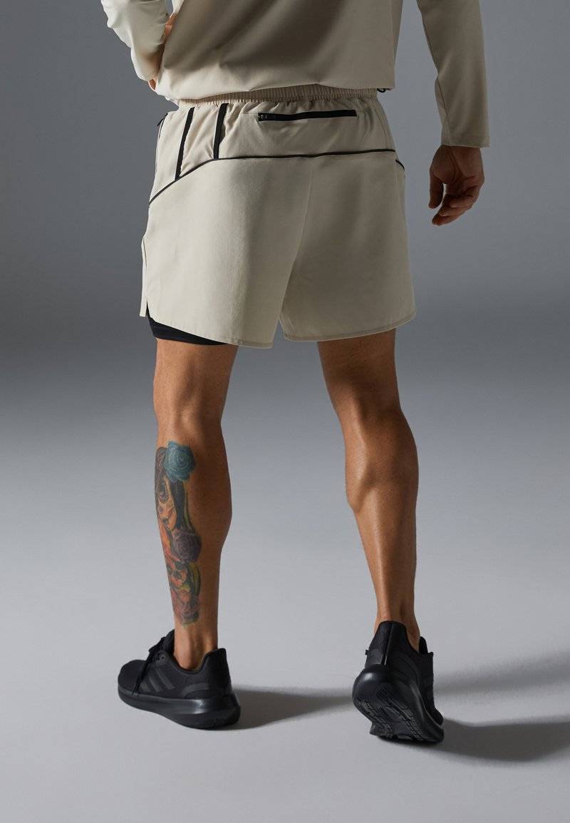 Pier One Sport Pier One Sport Sports shorts - beige Bis zu 65% Rabatt