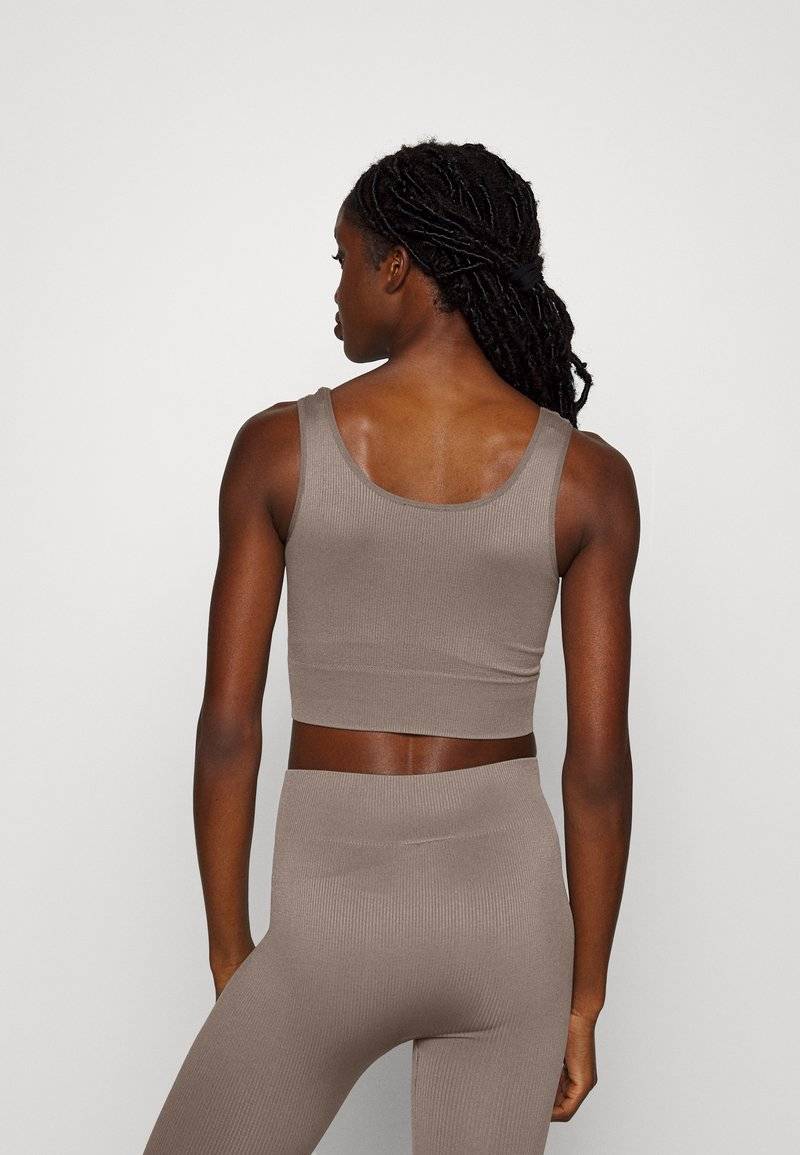 ONLY Play ONLY Play ONPJAIA LIFE SEAM SHORT - Top - brown Kostenloser Versand international