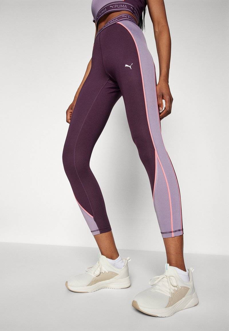 Puma Puma FIT TRAIN STRONG 7/8 - Leggings - midnight plum Online