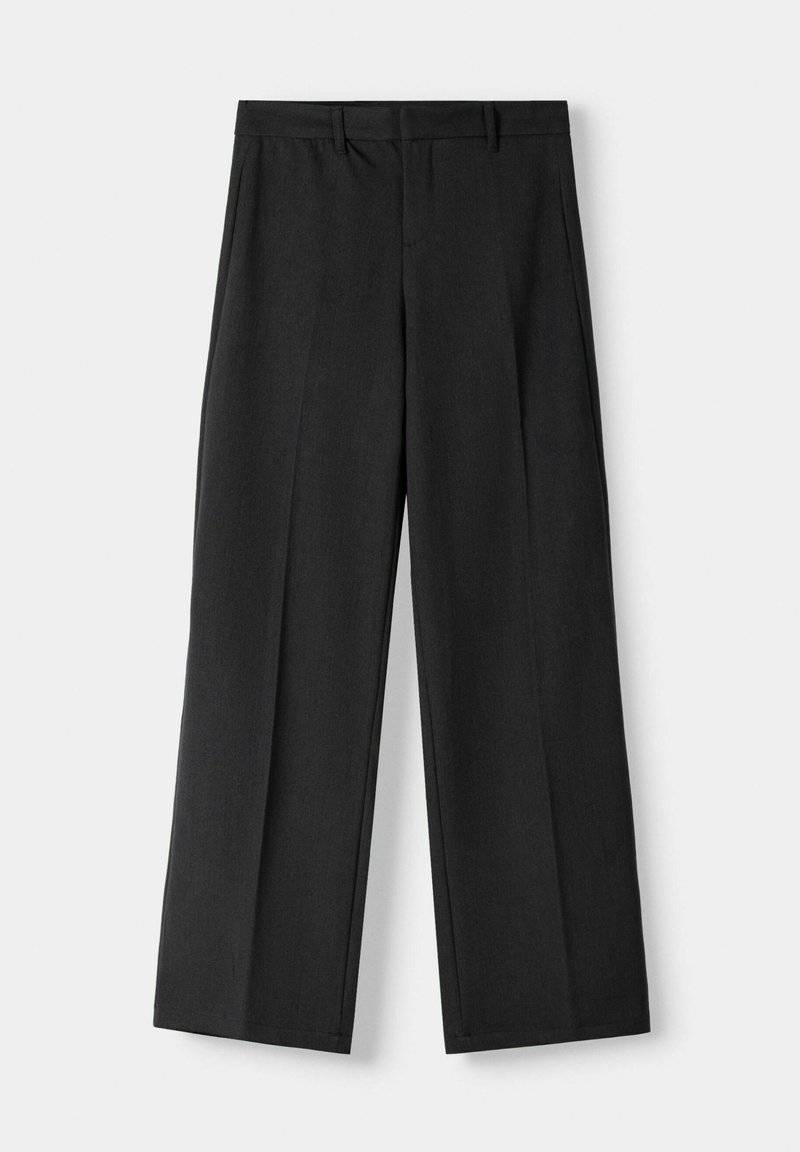 Bershka Bershka Trousers - mottled grey Limitierter Zeitrabatt