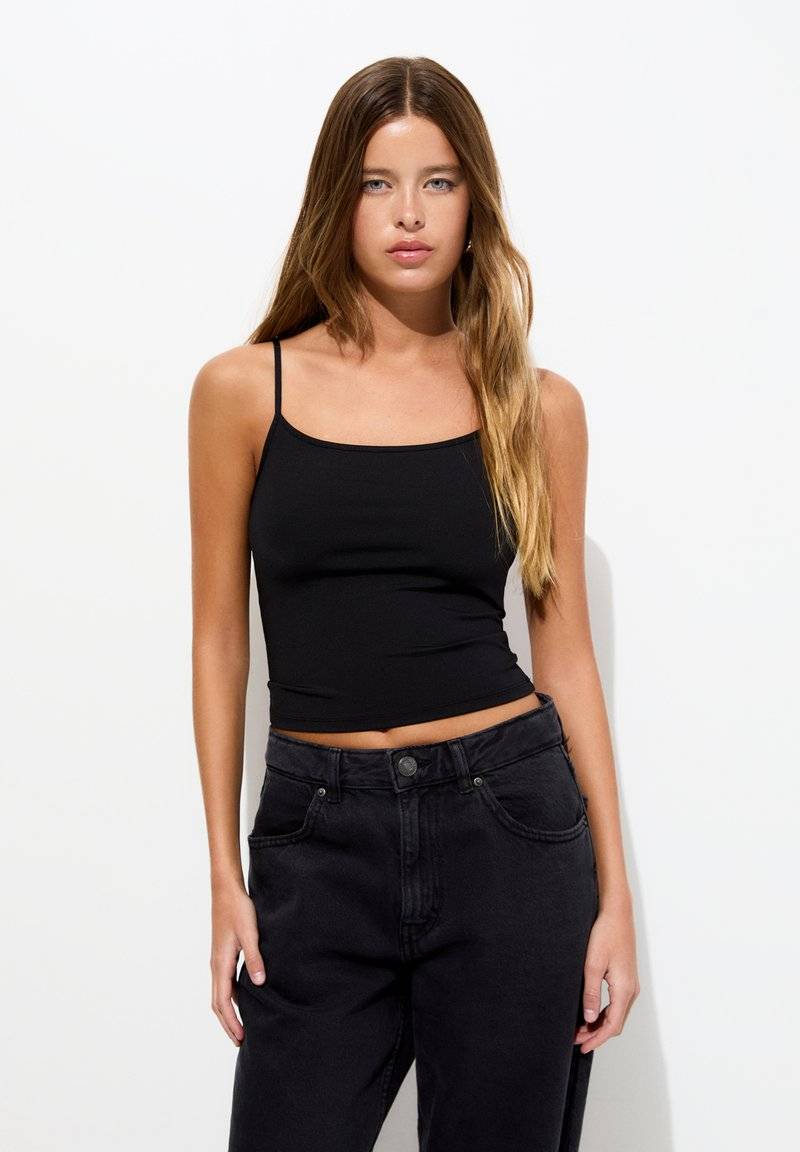 PULL&BEAR PULL&BEAR STRAPPY PACK OF 2 - Top - white Exklusivangebot