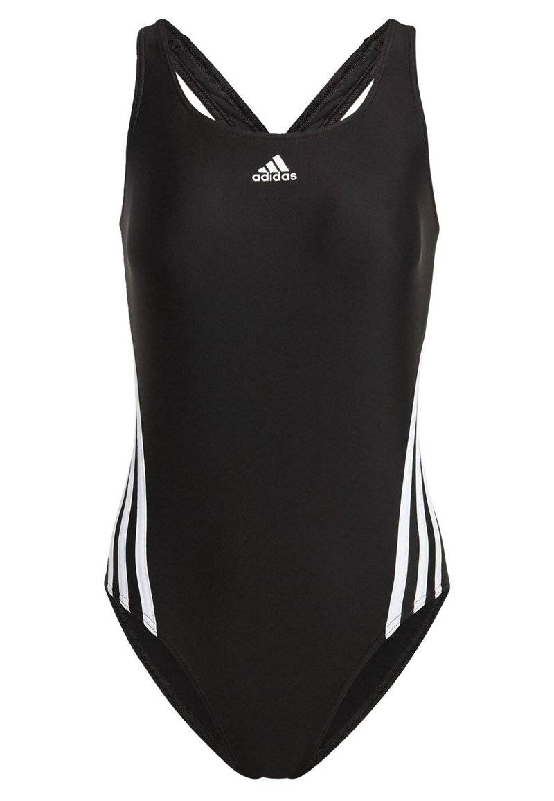 adidas Sportswear adidas Sportswear ADIDAS 3-STRIPES - Swimsuit - black white Weihnachtsangebot