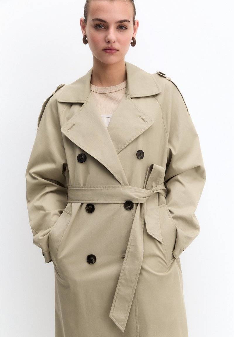 PULL&BEAR PULL&BEAR BASIC - Trenchcoat - beige Valentinstagsangebot